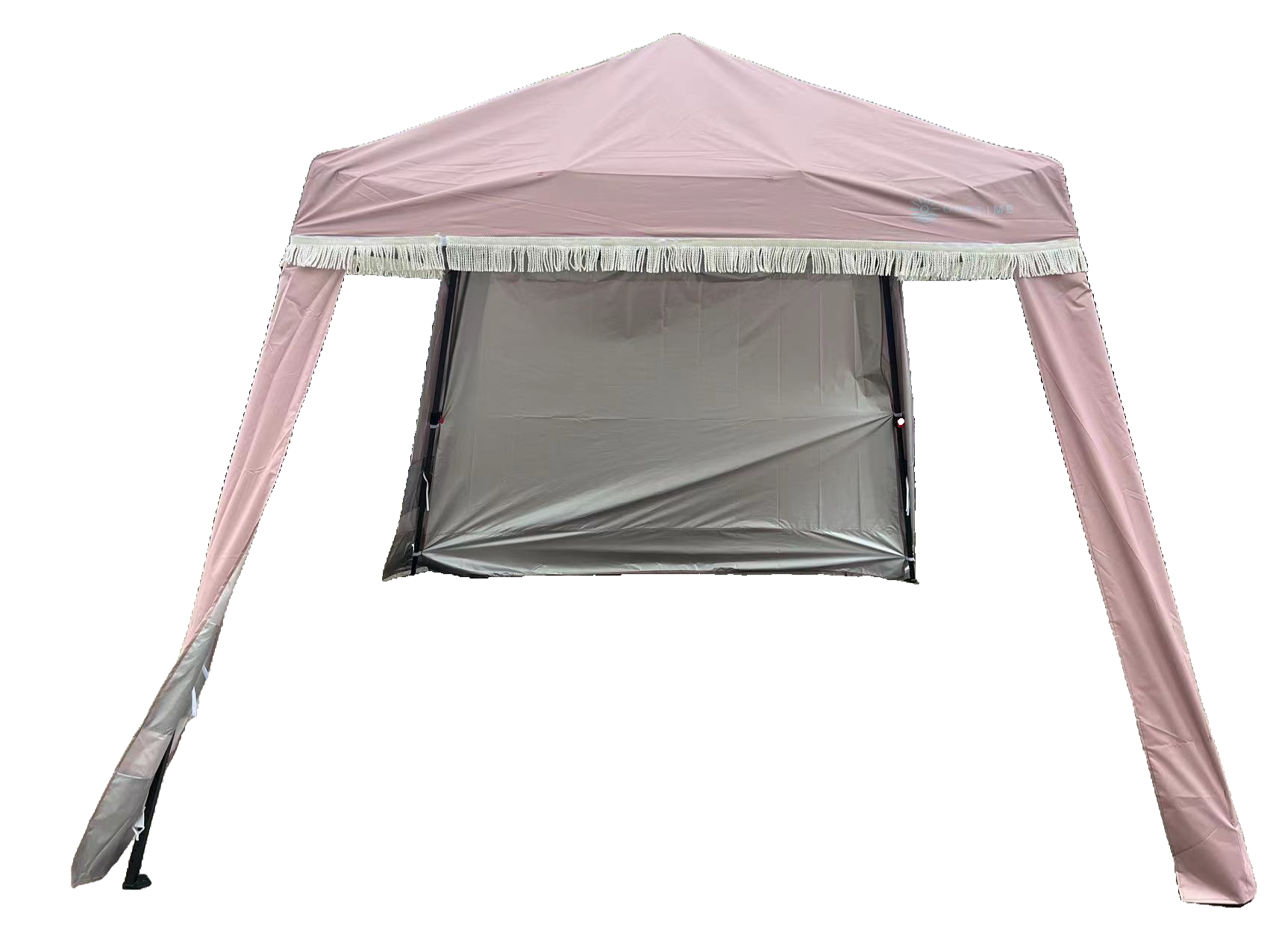 Ultra Compact 50 UPF Beach Cabana with Shade Wall Blush