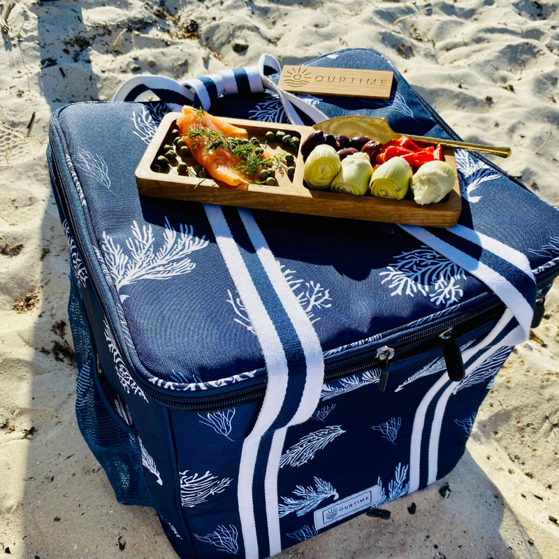 Beach Umbrella Cheese Board Tray Set - Large